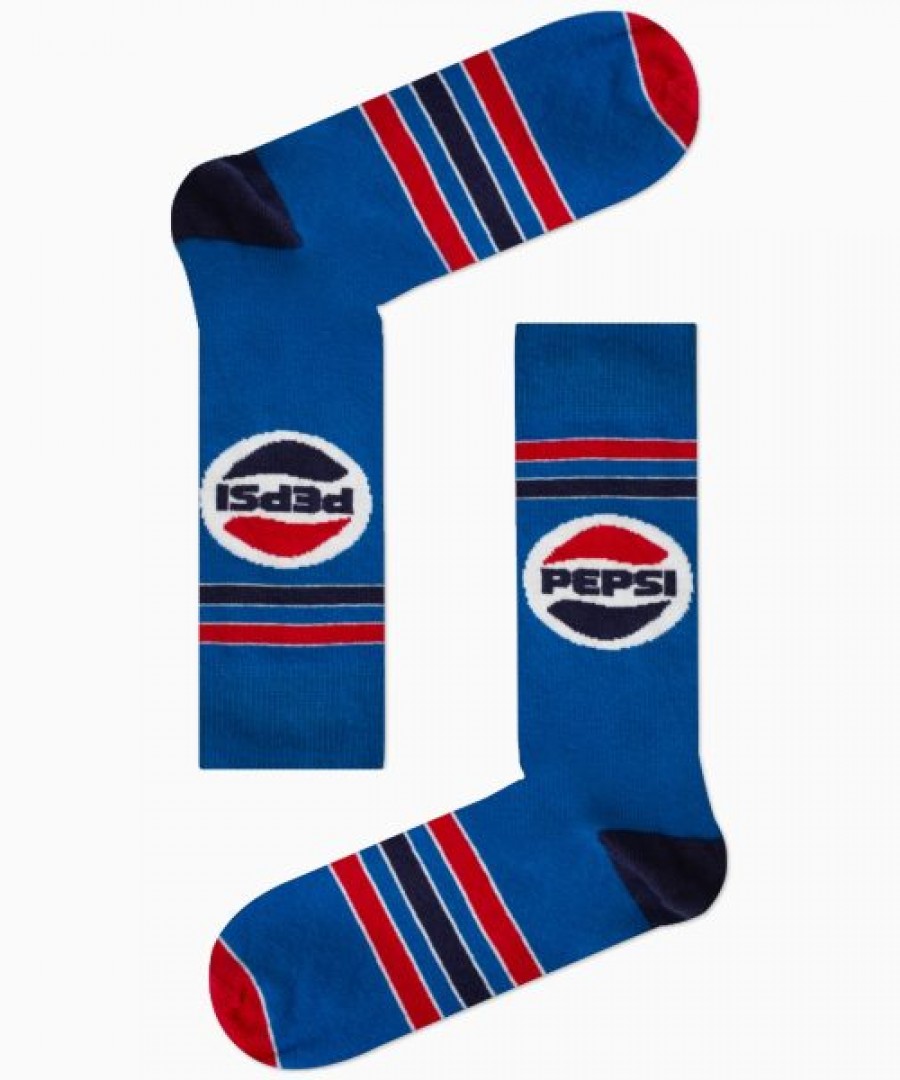 Βαμβακερές Κάλτσες Με Σχέδια Pepsi Blue