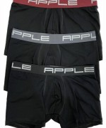 Apple BoxerΑνδρικά Μποξεράκια Red/Grey/Black Band 3Pack Apple BoxerΑνδρικά Μποξεράκια Red/Grey/Black Band 3Pack