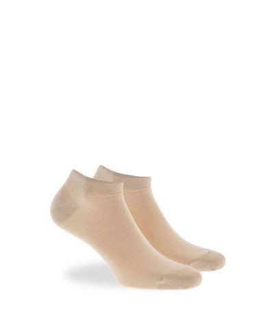 Βαμβακερές κάλτσες σοσόνια 12 ζευγάρια Μπεζ Βαμβακερές κάλτσες σοσόνια 12 ζευγάρια Μπεζ