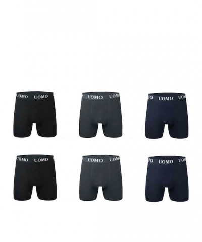 Uomo Long Μποξεράκια Πολύχρωμο 6Pack Uomo Long Μποξεράκια Πολύχρωμο 6Pack