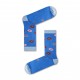 Βαμβακερές κάλτσες με σχέδιο Ντόνατ Μπλε