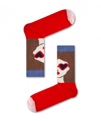 Βαμβακερές κάλτσες με σχέδιο Brownie Πολύχρωμα