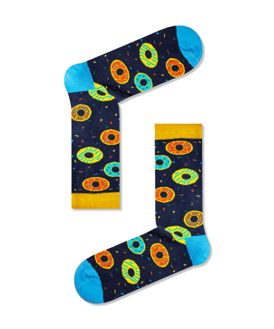 Βαμβακερές κάλτσες Donut πολύχρωμο