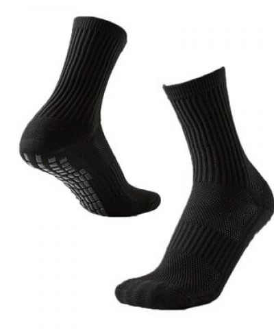 Aντιολισθητικές ημίκοντες κάλτσες grip για ποδοσφαιρο-yoga-gym Μαύρο 1+1 Δώρο Aντιολισθητικές ημίκοντες κάλτσες grip για ποδοσφαιρο-yoga-gym Μαύρο 1+1 Δώρο