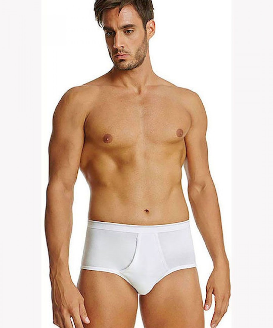 Ανδρικά Σλιπ Λευκά 2Pack Palco Ανδρικά Σλιπ Λευκά 2Pack Palco