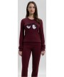 Giota Γυναικεία πυτ΄ζάμα Dark Red