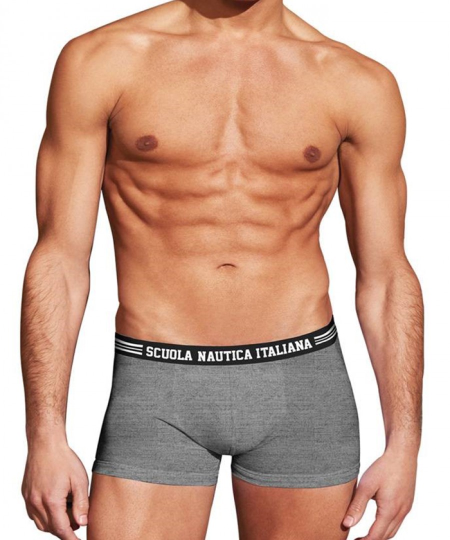 Scuola Nautica Μπόξερ 3 pack Μαυρο/Γκρι/Μπλε Scuola Nautica Μπόξερ 3 pack Μαυρο/Γκρι/Μπλε