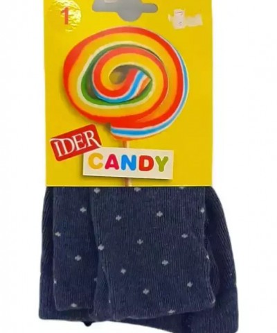 IDER ΚΑΛΣΟΝ ΒΑΜΒΑΚΕΡΟ ΜΕ ΠΟΥΑ ΣΧΕΔΙΟ ΚΑΙ ΓΡΑΜΜΑΤΑ - ΜΠΛΕ  IDER ΚΑΛΣΟΝ ΒΑΜΒΑΚΕΡΟ ΜΕ ΠΟΥΑ ΣΧΕΔΙΟ ΚΑΙ ΓΡΑΜΜΑΤΑ - ΜΠΛΕ