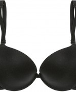 Luna Secret Μαύρο Σουτιέν Push Up με Μπανέλες Luna Secret Μαύρο Σουτιέν Push Up με Μπανέλες