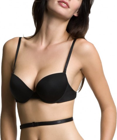 Luna Secret Μαύρο Σουτιέν Push Up 1+1 Δώρο Lowback Luna Secret Μαύρο Σουτιέν Push Up 1+1 Δώρο Lowback