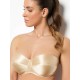 Helen Μπεζ Strapless Σουτιέν χωρίς Ενίσχυση