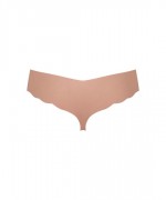 Γυναικεία String 2Pack χωρίς Ραφές Μπεζ Γυναικεία String 2Pack χωρίς Ραφές Μπεζ