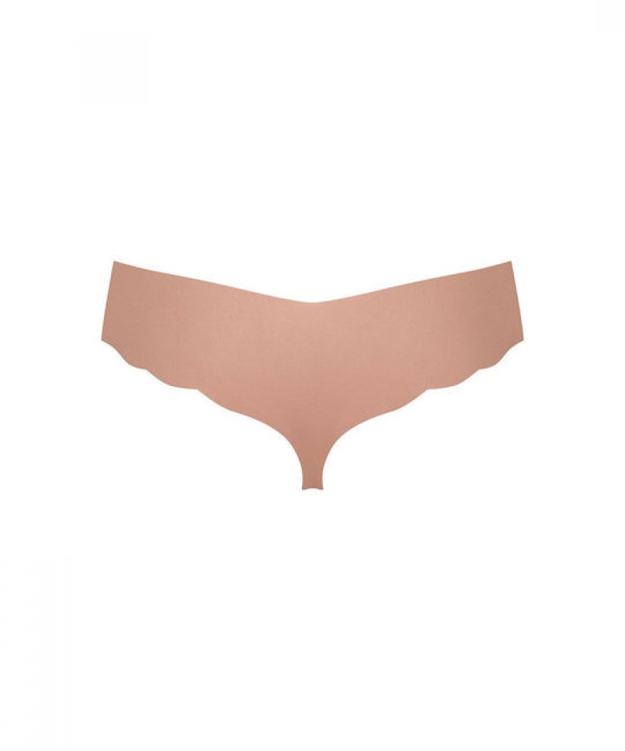 Γυναικεία String 2Pack χωρίς Ραφές Μπεζ Γυναικεία String 2Pack χωρίς Ραφές Μπεζ