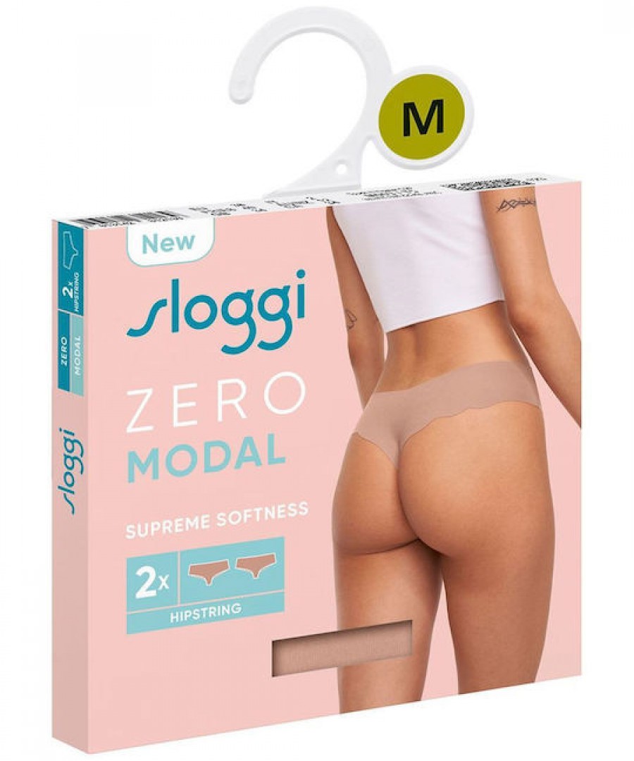 Γυναικεία String 2Pack χωρίς Ραφές Μπεζ Γυναικεία String 2Pack χωρίς Ραφές Μπεζ