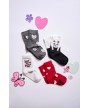 Παιδικές κάλτσες set Cat Πολύχρωμες 4άδα