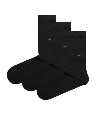 Ανδρικές Κάλτσες Κουστουμιού Μαύρες 6 Ζεύγη