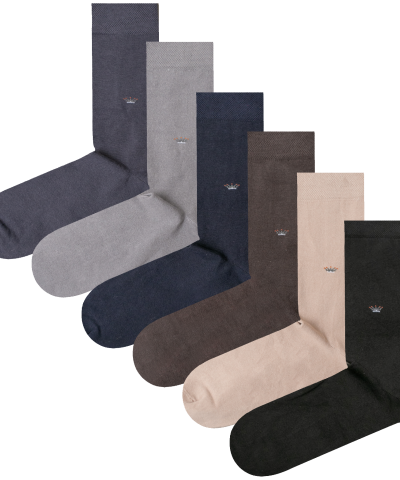 Ανδρικές Κάλτσες Κουστουμιού 6 ζεύγη