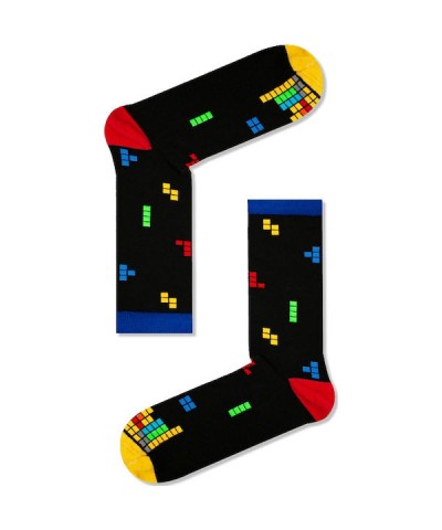 Vtex Socks Κάλτσες με Σχέδια Μαύρες Vtex Socks Κάλτσες με Σχέδια Μαύρες