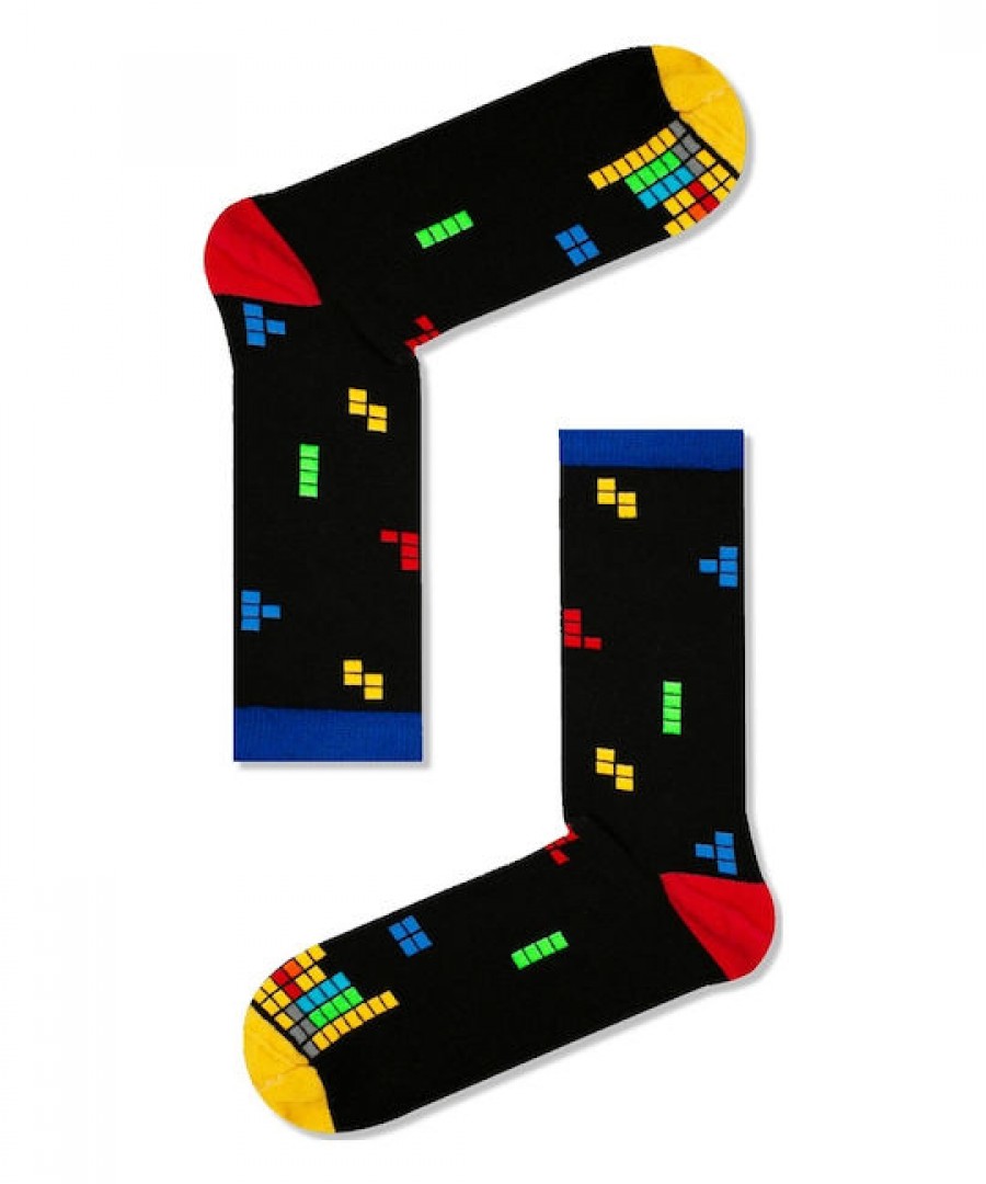 Vtex Socks Κάλτσες με Σχέδια Μαύρες