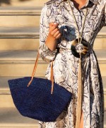 Γυναικεία τσάντα Crochet Μπλε
