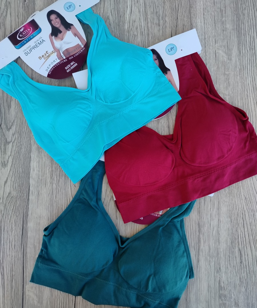Σουτιέν τύπου ''Pretty Bra'' 3 τεμάχια χρωματιστά