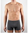 Μπόξερ με εσωτερικό λάστιχο χρώμα Ανθρακί