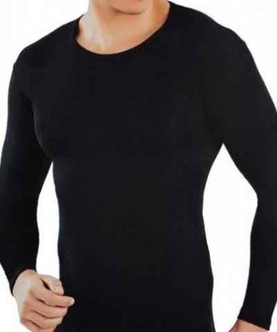 Ισοθερμική μπλούζα Μαύρη Μακρύ μανίκι unisex Ισοθερμική μπλούζα Μαύρη Μακρύ μανίκι unisex