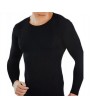 Ισοθερμική μπλούζα Μαύρη Μακρύ μανίκι unisex
