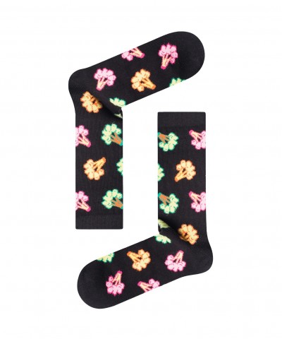 Βαμβακερές κάλτσες με σχέδιο Μπρόκολο, Ekmen