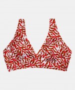 Μαγιό Top Μπουστάκι Κρουαζέ Plus Size Corals