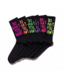 Σετ κάλτσες Μαύρες Do What You Want 6 Ζευγάρια