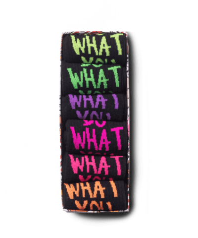 Σετ κάλτσες Μαύρες Do What You Want 6 Ζευγάρια Σετ κάλτσες Μαύρες Do What You Want 6 Ζευγάρια