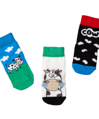 Βρεφικές Κάλτσες Σετ “Cow” Βρεφικές Κάλτσες Σετ “Cow”