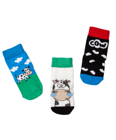 Βρεφικές Κάλτσες Σετ “Cow” Βρεφικές Κάλτσες Σετ “Cow”