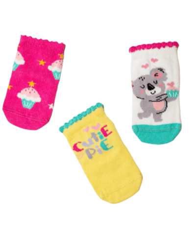 Βρεφικές Κάλτσες Σετ “Cute Pie” Βρεφικές Κάλτσες Σετ “Cute Pie”