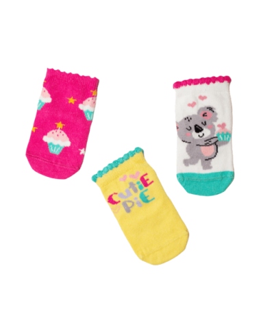Βρεφικές Κάλτσες Σετ “Cute Pie” Βρεφικές Κάλτσες Σετ “Cute Pie”