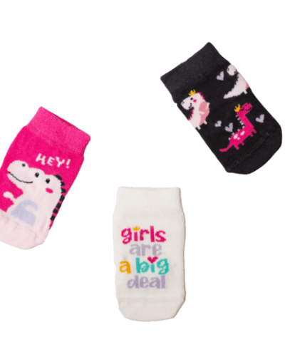 Βρεφικές Κάλτσες Σετ “Girls Are A Big Deal” Βρεφικές Κάλτσες Σετ “Girls Are A Big Deal”