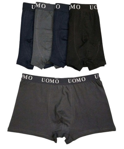 Uomo Ανδρικά Μποξεράκια Πολύχρωμα 5Pack Uomo Ανδρικά Μποξεράκια Πολύχρωμα 5Pack