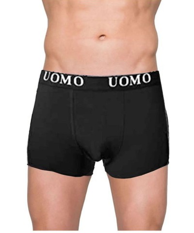Uomo Ανδρικό μποξερ Μαύρο Uomo Ανδρικό μποξερ Μαύρο
