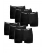 Uomo Ανδρικά Μποξεράκια Μαύρα 6Pack 1