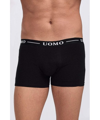 Uomo 1012 Ανδρικό Μποξεράκι Μαύρο Uomo 1012 Ανδρικό Μποξεράκι Μαύρο
