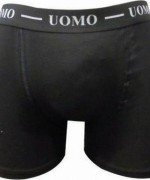Uomo 1012 Ανδρικό Μποξεράκι Μαύρο Uomo 1012 Ανδρικό Μποξεράκι Μαύρο