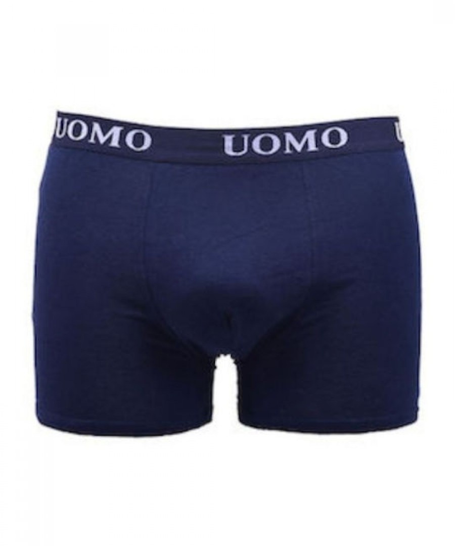 Uomo 1012 Ανδρικό Μποξεράκι μπλε Uomo 1012 Ανδρικό Μποξεράκι μπλε