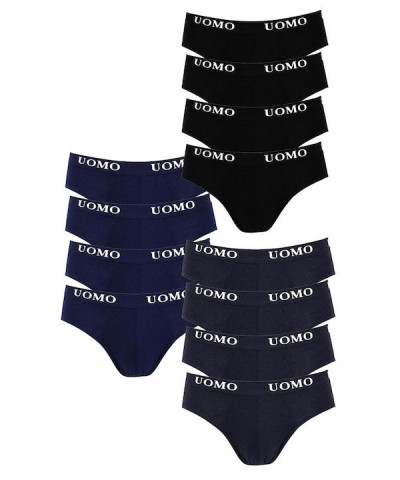 Uomo 1017 Ανδρικά Σλιπ Μπλε/Μαύρο/γκρι 12άδα Uomo 1017 Ανδρικά Σλιπ Μπλε/Μαύρο/γκρι 12άδα