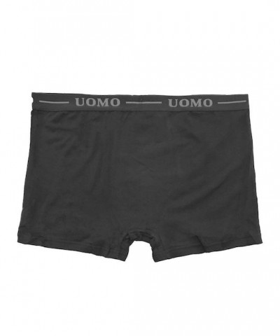 Uomo Ανδρικά Μποξεράκια 3Pack μαύρο Uomo Ανδρικά Μποξεράκια 3Pack μαύρο