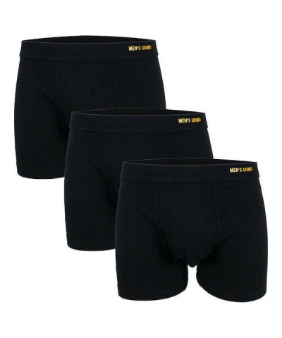 Uomo Ανδρικά Μποξεράκια Black 3Pack Uomo Ανδρικά Μποξεράκια Black 3Pack