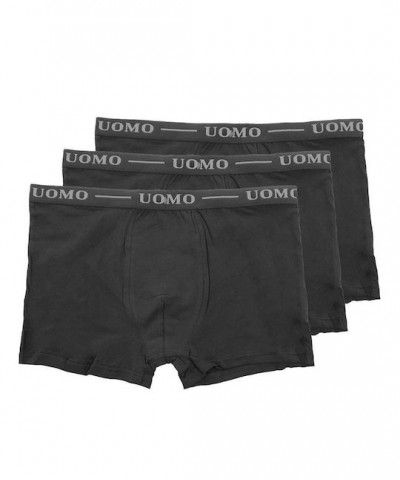 Uomo 9 τεμάχια μπόξερ μαύρα Uomo 9 τεμάχια μπόξερ μαύρα