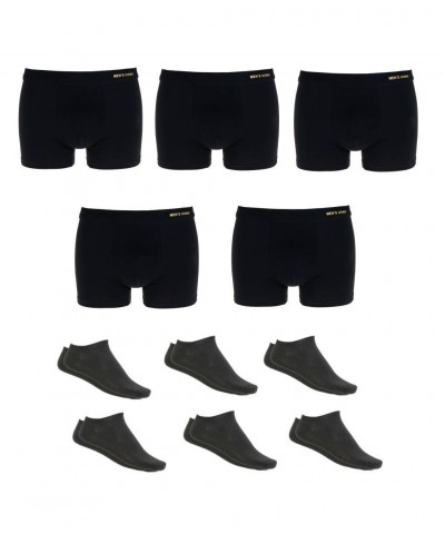 Uomo set 5 Μποξεράκια και 6 κοφτές κάλτσες Uomo set 5 Μποξεράκια και 6 κοφτές κάλτσες