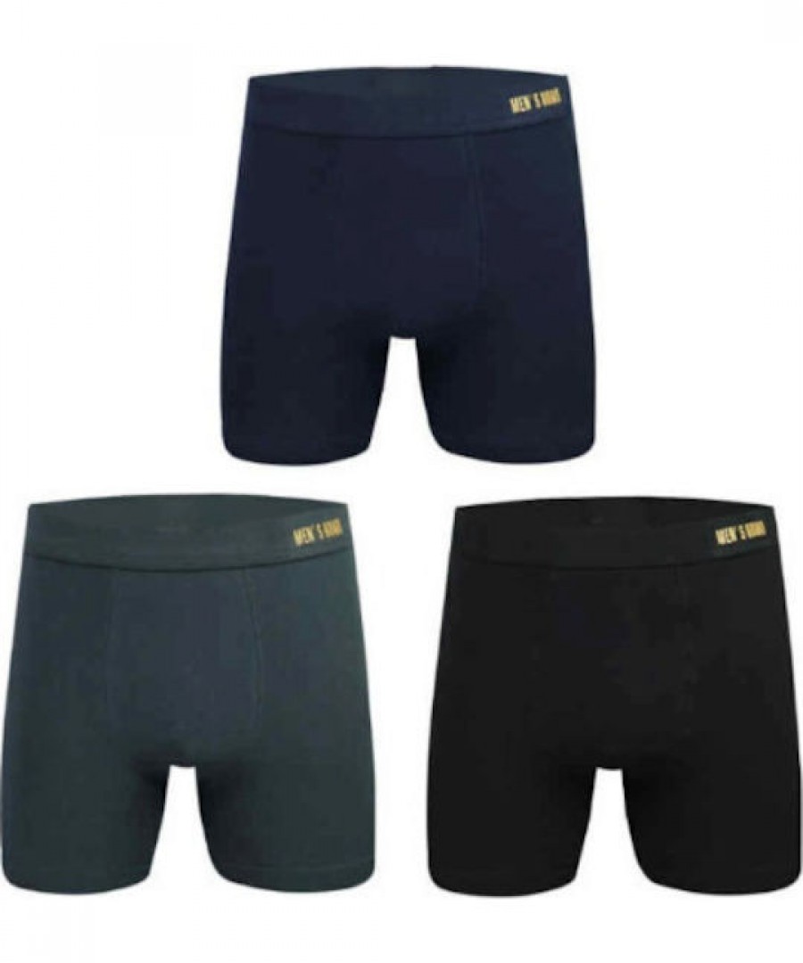 Ανδρικά Μποξεράκια Long Πολύχρωμο 3Pack