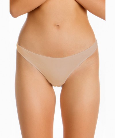 Γυναικείο string μπεζ 3άδα Vero by Aslanis